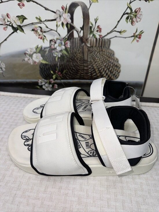 Adidas Adilette 2.0 HU Human Race Pharrell Off White | size 11 | GZ1891 Sandal main image 4
